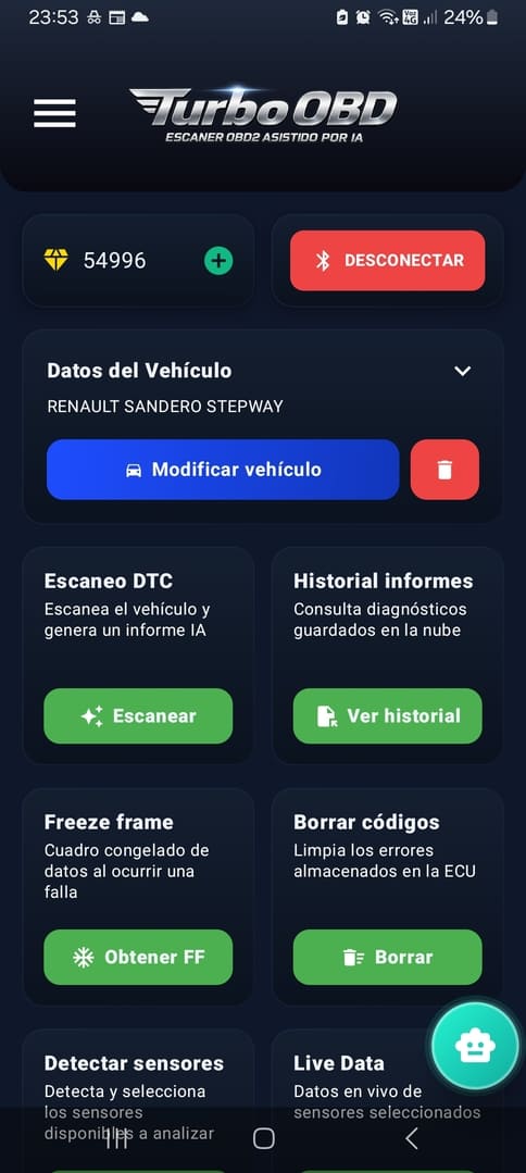 Turbo OBD App