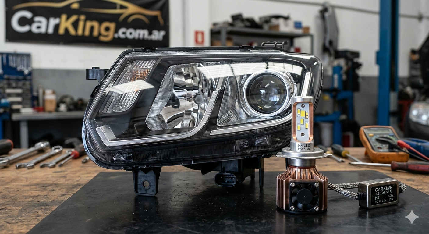 LED vs. Halógenas: Todo lo que tenés que saber antes de cambiar las luces de tu auto