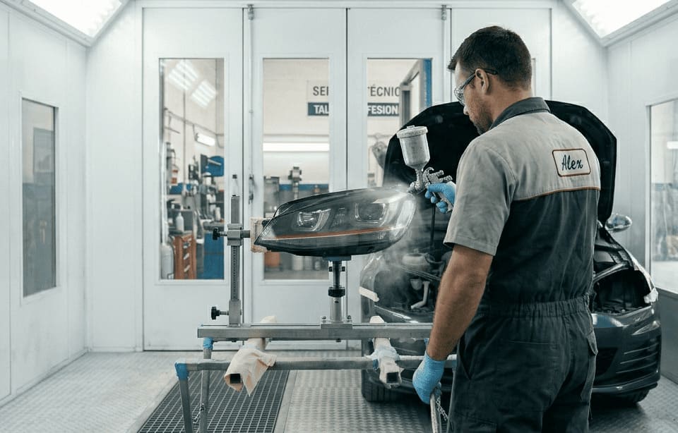 Curso de barnizado de ópticas